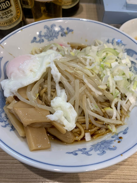 「油そば 半熟卵」@らーめん 高尾の写真