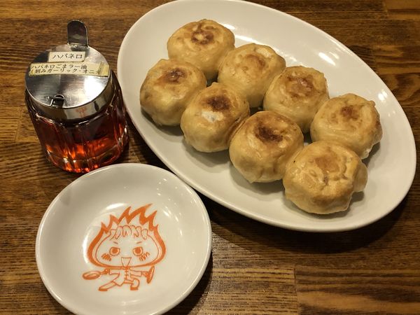 「焼ギョーザ　８個　￥５２８」@情熱ギョーザ 大高店の写真
