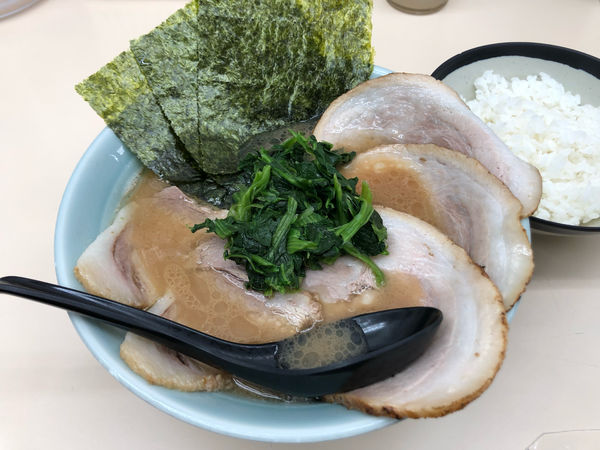 「チャーシューメン」@横浜家系ラーメン田中の写真