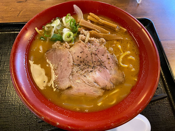 「新味噌ラーメン930円」@初代 横浜ハンマーヘッド店の写真