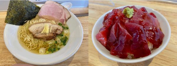 「上湯塩そば 850円 ＋ 魚ごはん 300円」@中華そば ひしおの写真