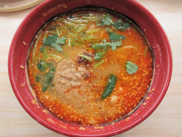「胡麻香る担々麺（450円）」@くら寿司 昭島駅前店の写真