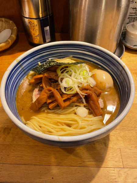 「らーめん＋大盛り＋味付けたまご＋めんま」@こうかいぼうの写真