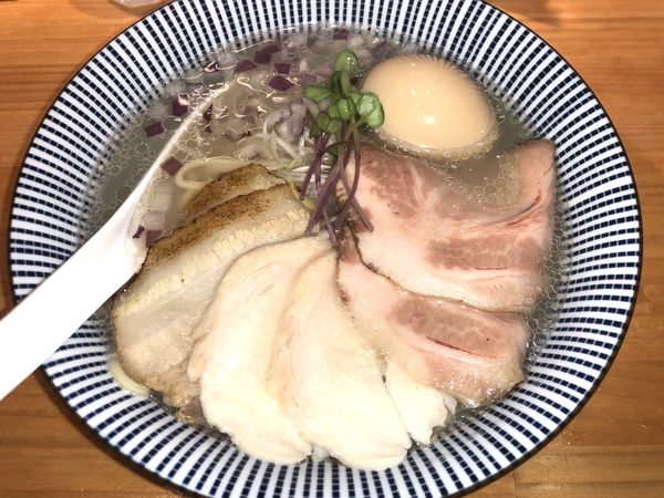 「特製貝だし麺（1150円）」@貝だし麺 きた田の写真