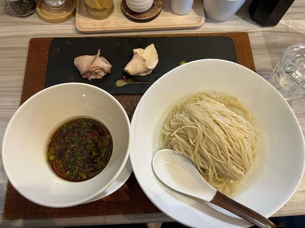 「天草淡麗つけ蕎麦 850円」@つくばらーめん 鬼者語 -オニモノガタリ-の写真
