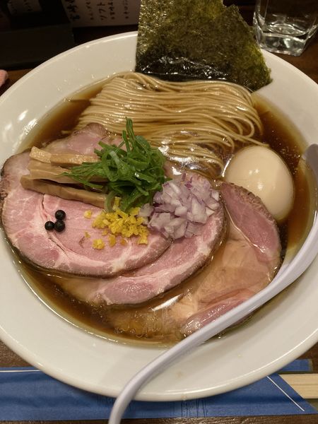 「特製醤油そば」@だれやめやの写真