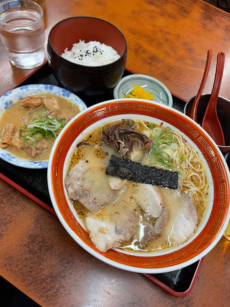 「ラーメンセット」@大黒ラーメンの写真