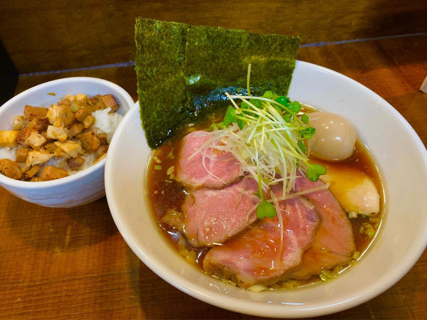 「特製 龍章鳳姿（醤油）甘鯛メイン出汁の中華そば」@麺屋 龍の写真