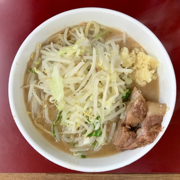 「少なめラーメン（ニンニク）￥770」@ラーメン二郎 相模大野店の写真