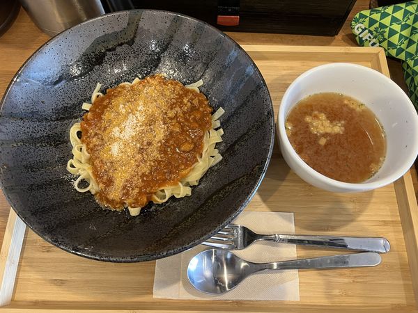 「ミートソース 850円」@らぁめん 麺彩家の写真