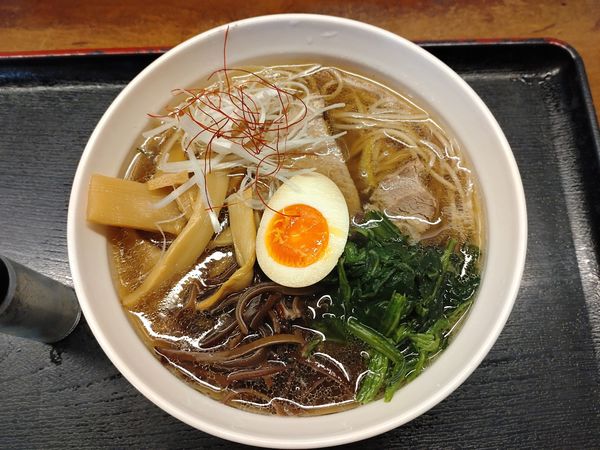 「（冬季限定）ガラそば　１０００円」@安べえの写真