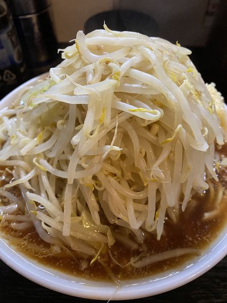 「小ラーメン＋生卵」@豚星。の写真