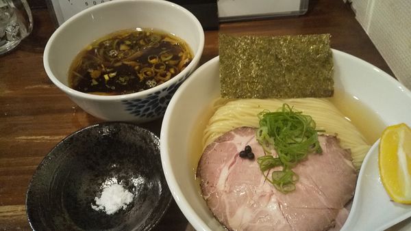「濃厚昆布水つけ麺・醤油(¥990)」@だれやめやの写真