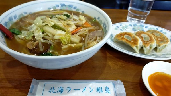 「サンマーメン」@北海ラーメン蝦夷の写真