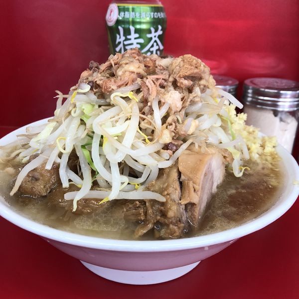 「小豚（全マシ）¥850」@ラーメン二郎 大宮公園駅前店の写真