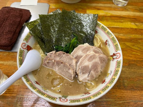 「チャーシュー麺中盛り」@横浜ラーメン厨房 うえむらやの写真
