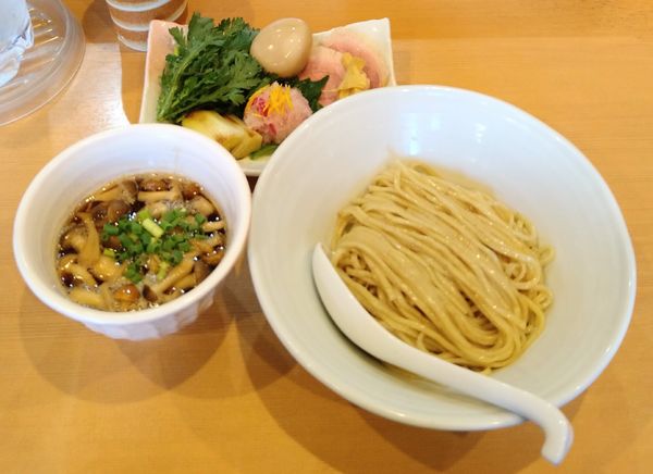「鴨と季節野菜のおろしつけ蕎麦【冬季限定】＋味玉」@中華蕎麦 はるの写真