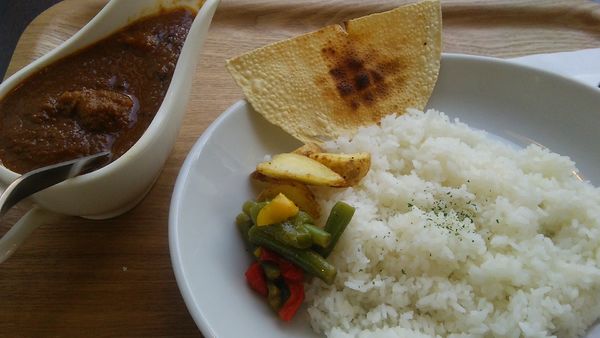 「チキンカレー 950円」@ヒナタ屋の写真