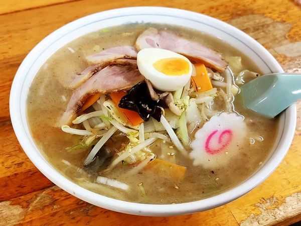 「タンメン（＋チャーシュー）」@てんぐらーめん 甲府後屋店の写真