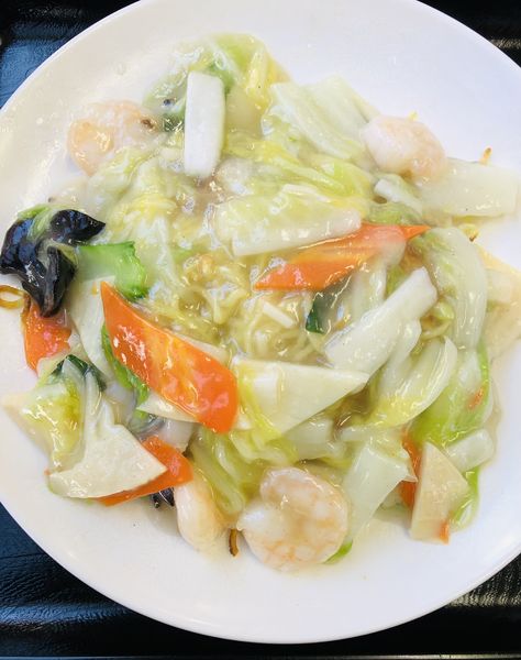 「えび焼きそば 900円」@中華料理 明華の写真