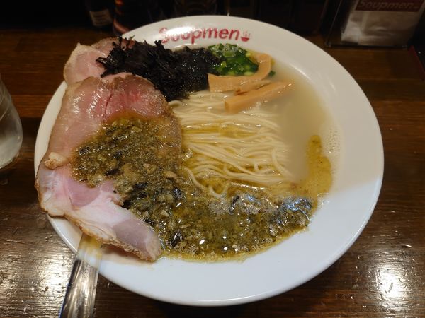 「牡蠣塩らぁ麺」@Soupmenの写真