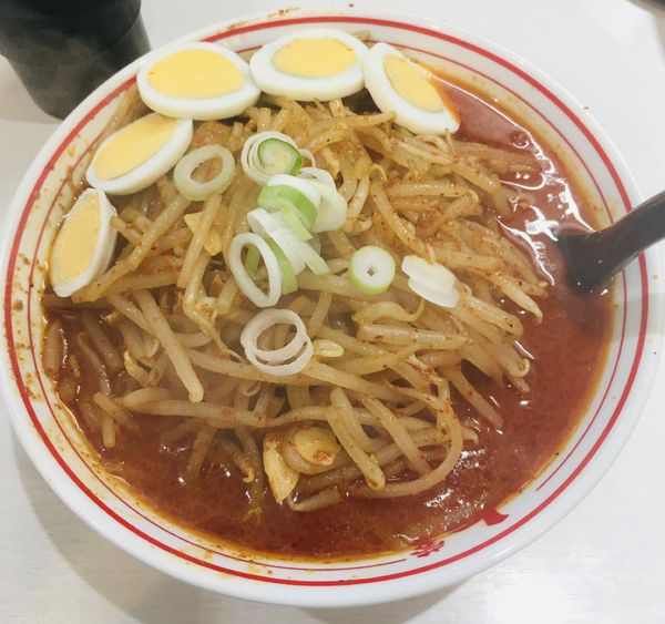 「味噌卵麺」@蒙古タンメン 中本 立川店の写真