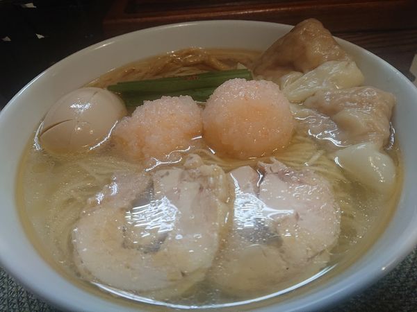 「特製塩らぁ麺」@麺や金時の写真