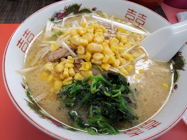 「ネギラーメン」@ラーメンショップ マンザイ 浦舟町店の写真