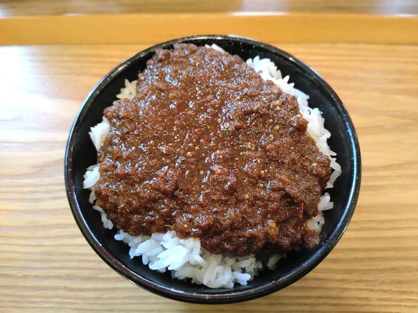 「咖喱飯(カーリーファン) ２３０円」@担担麺 ぺんぺんの写真