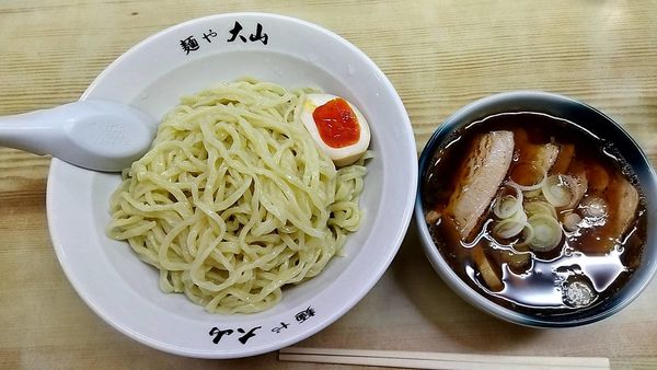 「魚介つけ麺　つけ麺（デフォ）」@青竹手打ちラーメン 麺や大山の写真