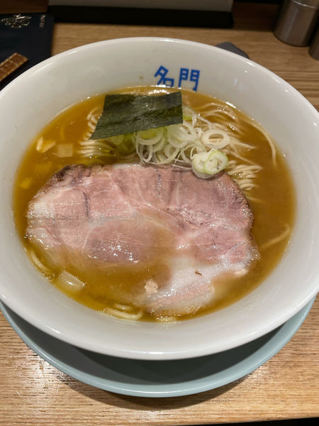 「鶏煮干しラーメン」@名門の写真