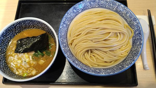 「濃厚魚介つけ汁、大盛り」@麺屋 一燈の写真
