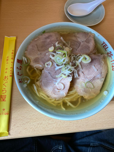 「チャーシューメン770円➕麺固め」@おぐら屋の写真