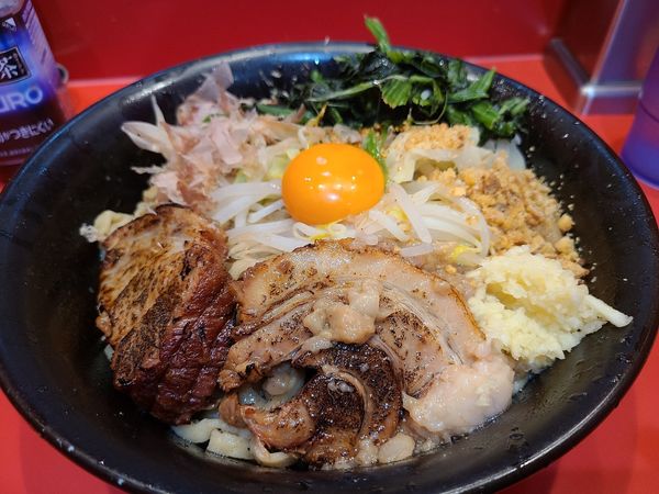 「まぜそば　10周年」@麺屋 桐龍の写真