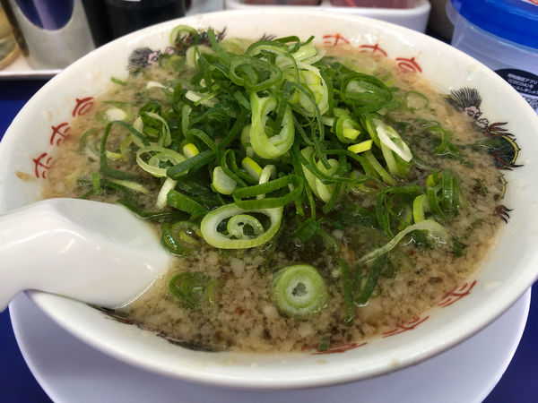 「天津飯定食（ラーメンは背脂醤油味）1030円」@来来亭 甘木インター店の写真