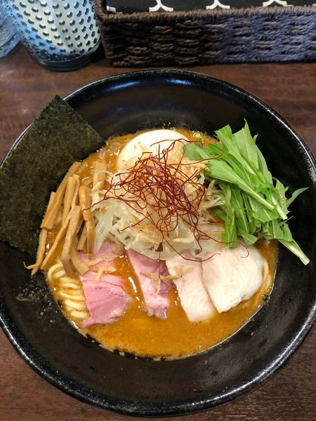 「海老味噌ラーメン」@GANCON NOODLEの写真