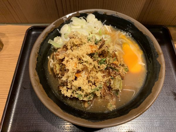 「天玉そば 550円」@そば田 新橋店の写真