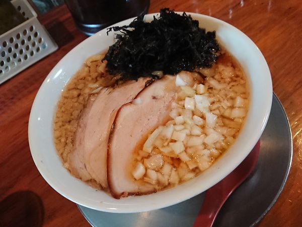 「燕三条背脂煮干しラーメン 850円」@長尾中華そば 中央店の写真