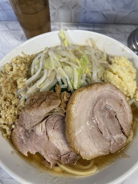 「ミニラーメン、生姜」@麺屋 歩夢 金沢八景店の写真