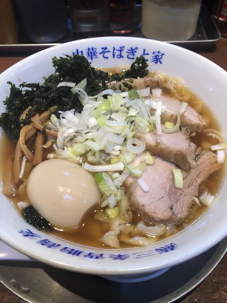 「特製淡麗中華そば1050円」@燕三条中華そば ぎと家 武里本店の写真