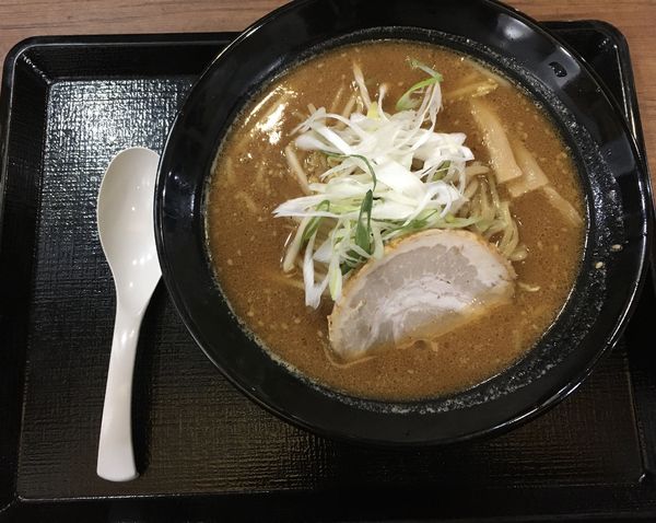 「赤味噌ラーメン(640¥-100￥)」@北海道らぁめん伝丸 6号ひたちなか田彦店の写真