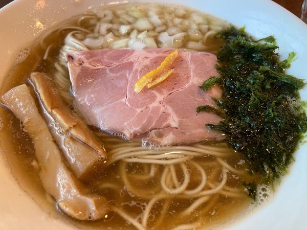 「煮干し中華そば」@麺屋らんまるの写真