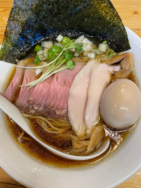 「特選とりそば」@味噌ぶり noodle みやみやの写真