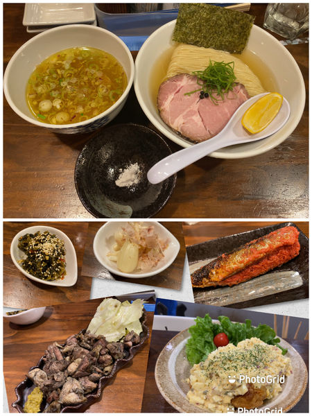 「塩つけ麺 他」@だれやめやの写真