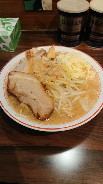 「とんこつ野菜」@加藤商店の写真