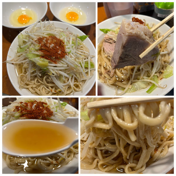 「M・O (ニンニク不可) 1250円＋ 生タマゴ 60円」@凛 永福町店の写真