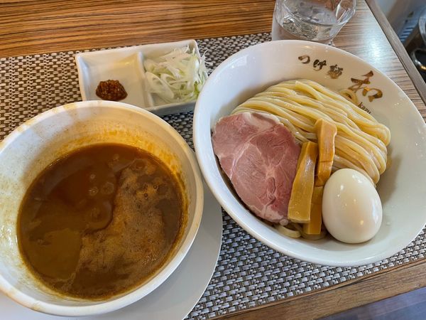 「つけ麺（中盛）+味玉」@つけ麺 和の写真