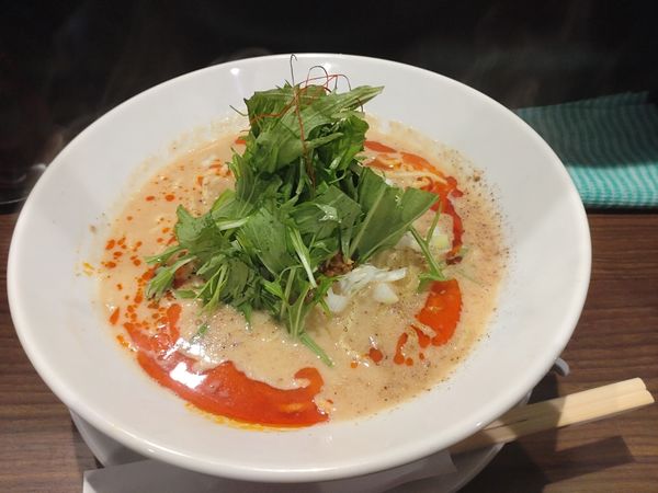 「担々麺(白)」@うさ担 浦和本店の写真