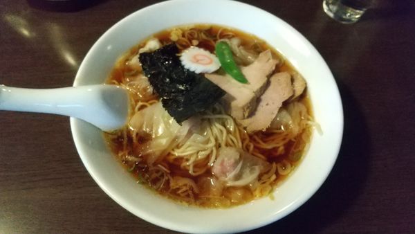 「ワンタンメン750円」@はつねの写真