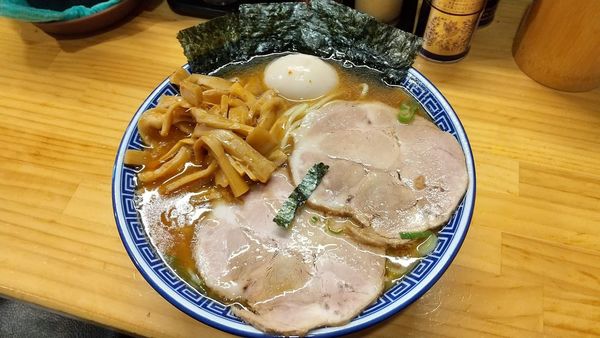 「特製中華そば中盛（1200円）」@魂の中華そばの写真